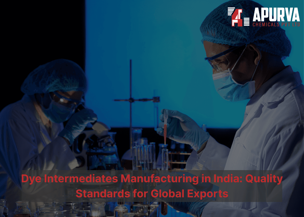 Dye Intermediates Manufacturing in India: Quality Standards for Global Exports Global Quality Standards in Dye Intermediates Manufacturing