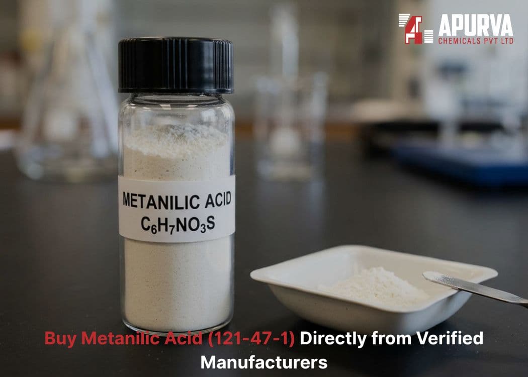 Buy Metanilic Acid (121-47-1) Directly from Verified Manufacturers Blog image