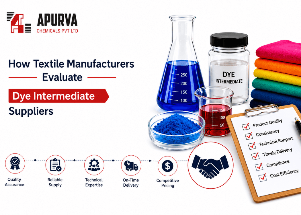 How Textile Manufacturers Evaluate Dye Intermediate Suppliers Blog image